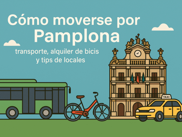 Cómo moverse por Pamplona: transporte, alquiler de bicis y tips de locales