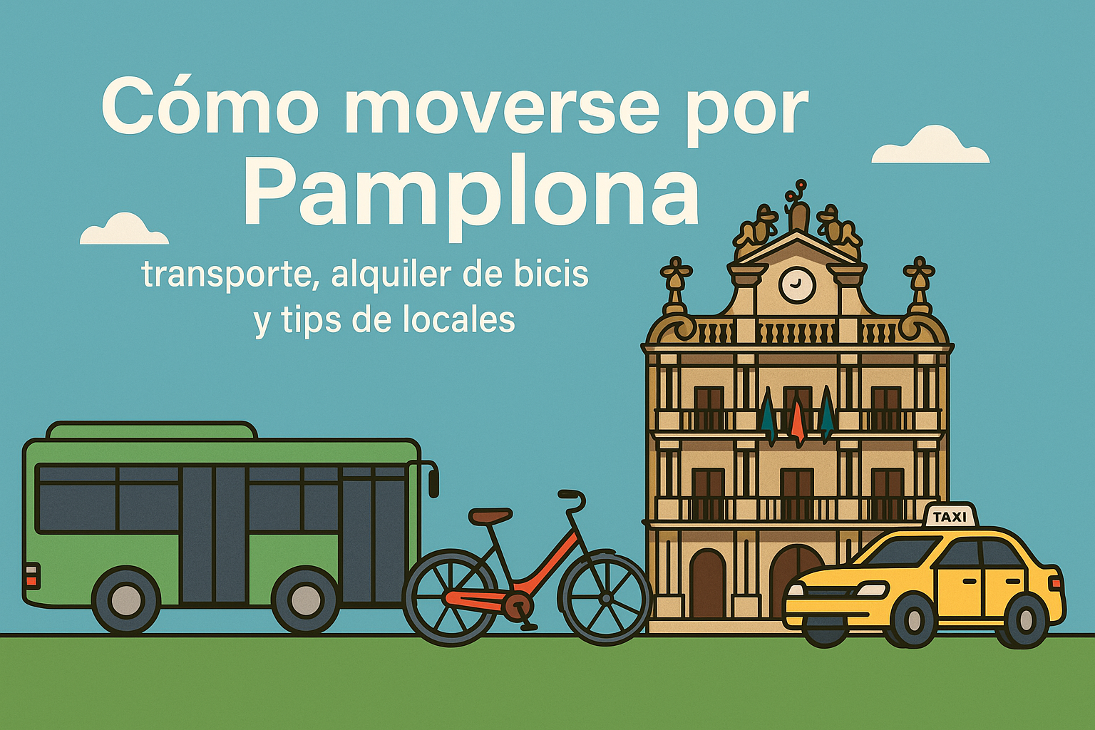 Cómo moverse por Pamplona: transporte, alquiler de bicis y tips de locales