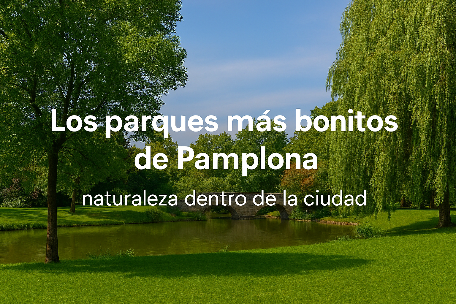 Los parques más bonitos de Pamplona: naturaleza dentro de la ciudad