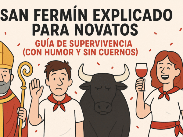 San Fermín explicado para novatos: guía de supervivencia (con humor y sin cuernos)